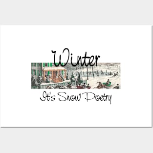 Winter Poetry Posters and Art